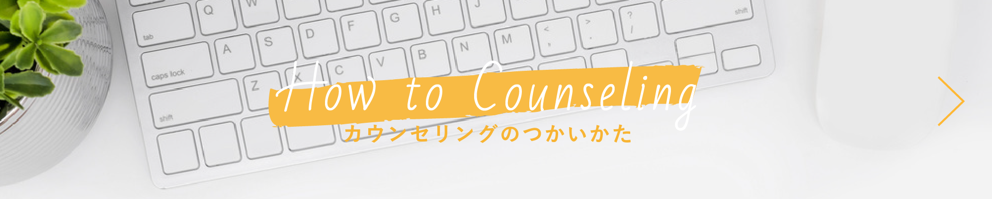 カウンセリングのつかいかた